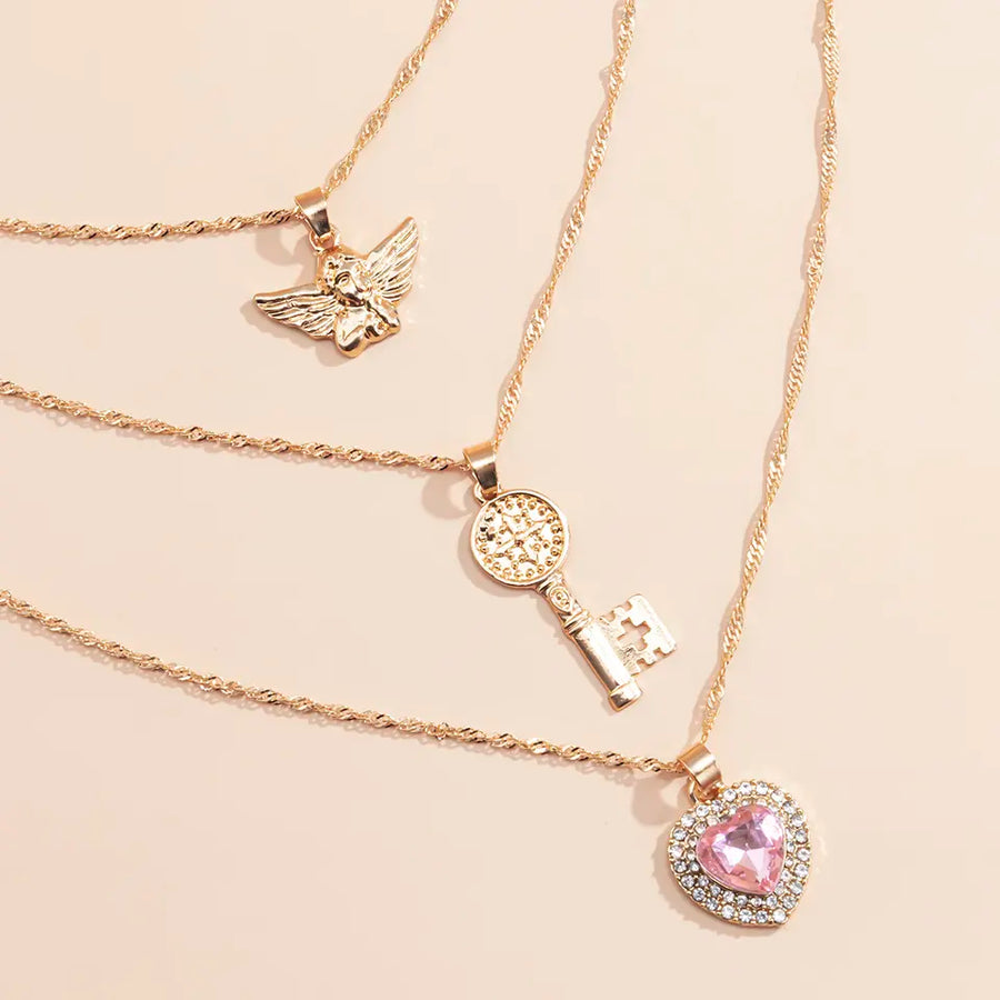 Enchanting Heart Charm Necklace - Anne Koplik Designs