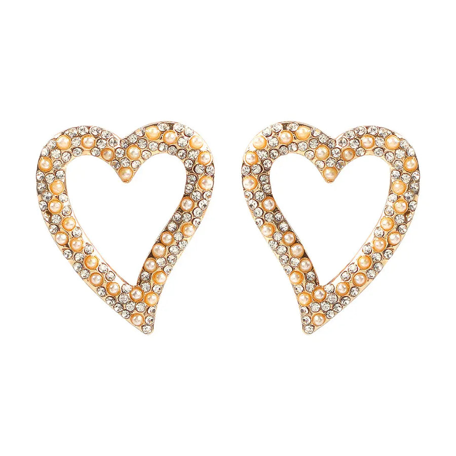 Love's Embrace Crystal Stud Earrings