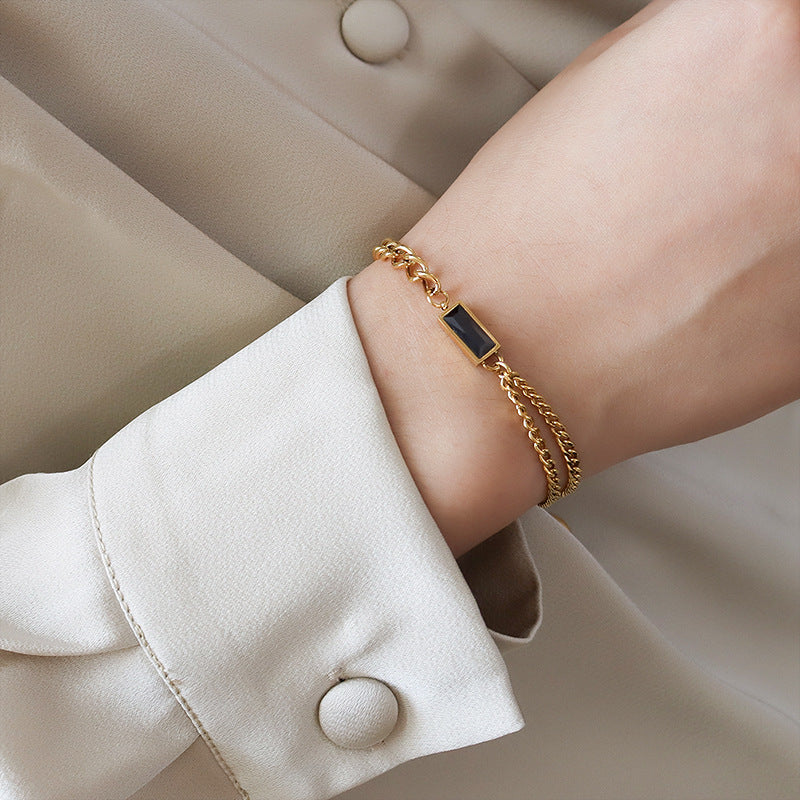 Lavish cuban Link Chain Bracelet