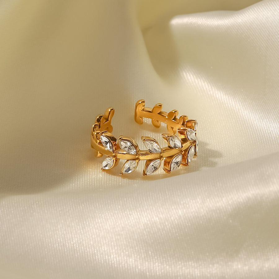 Enchanting Mirror Crystal Glamorous Ring