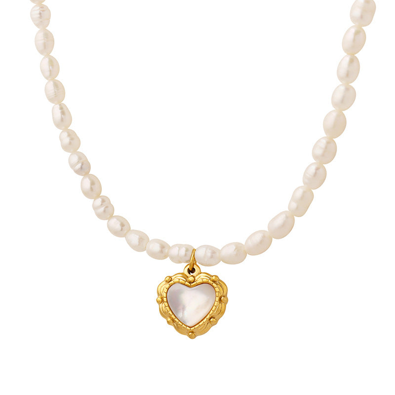 Beauty Elegant Natural Pearl Necklace
