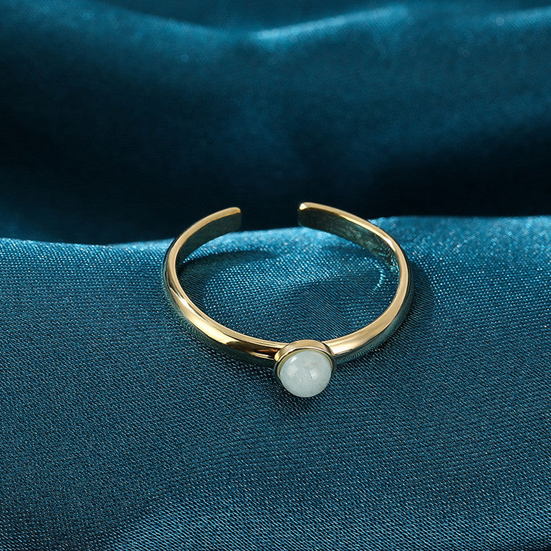 Hope from Natural Aventurine Stone Ring