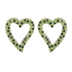 Love's Embrace Crystal Stud Earrings